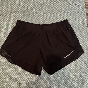 Women’s low rise Lululemon shorts